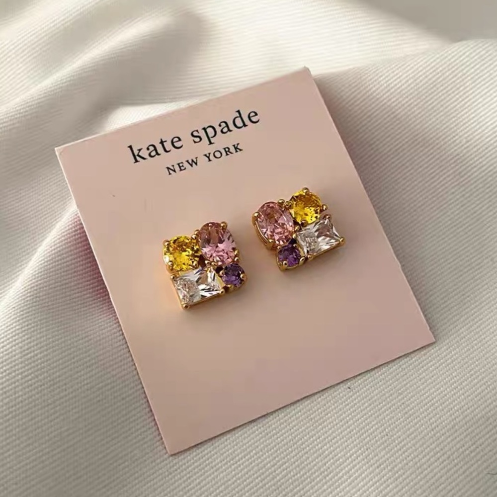 Kate Spade crystal stud earrings